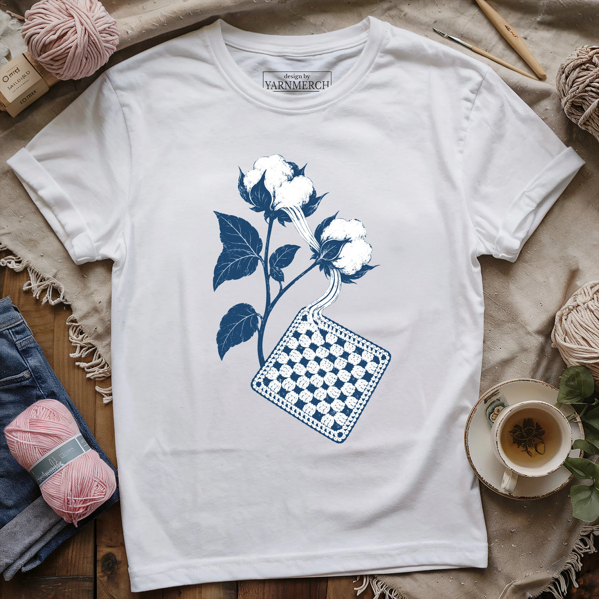 Cotton Field Notes T-shirt