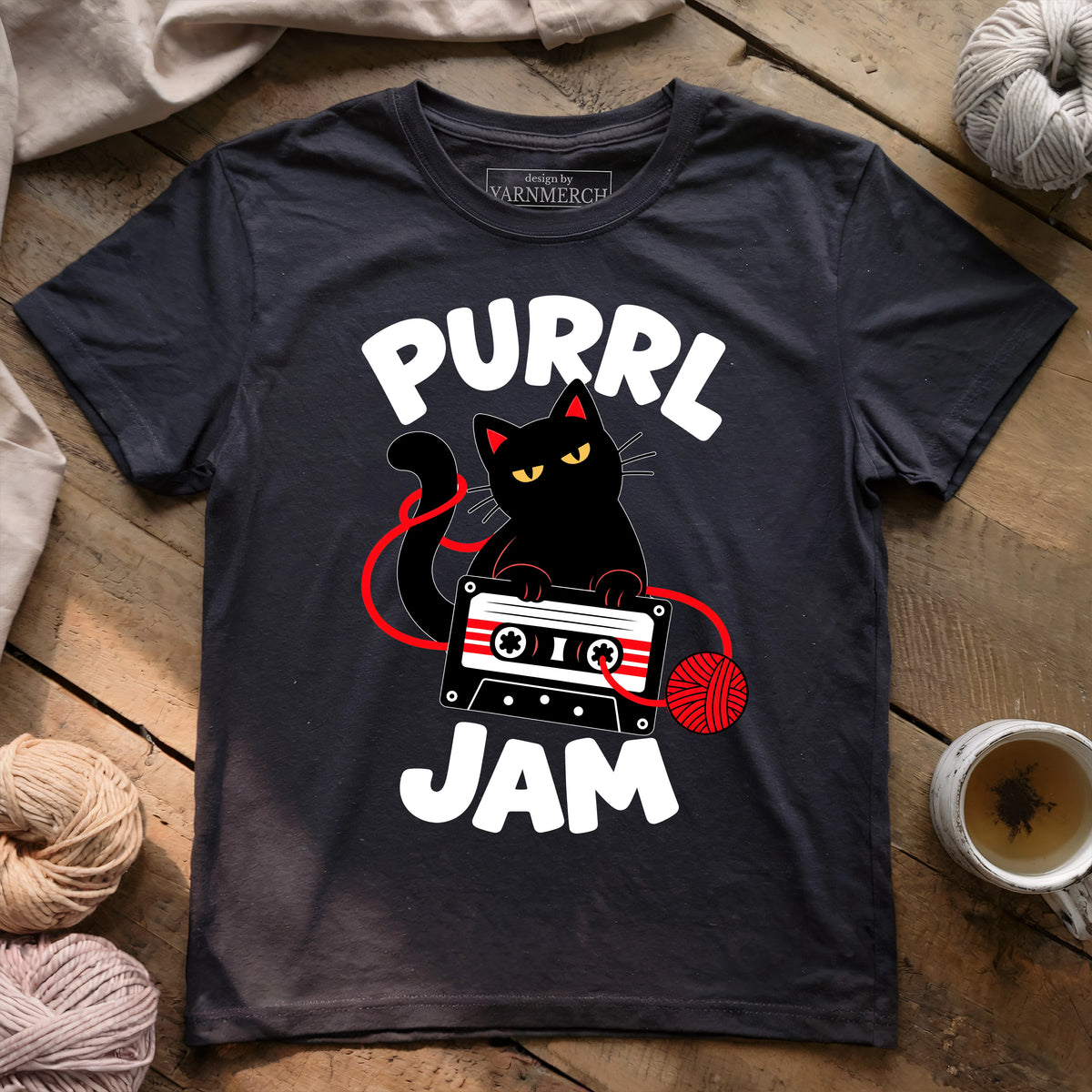 Purrl Jam Cat T-shirt
