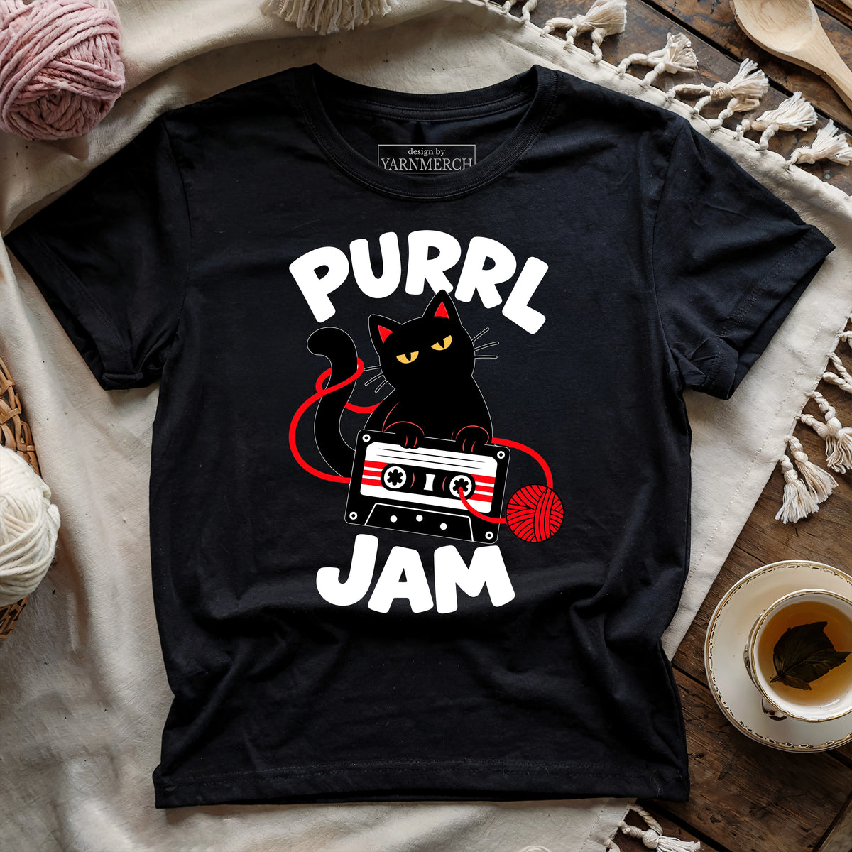 Purrl Jam Cat T-shirt
