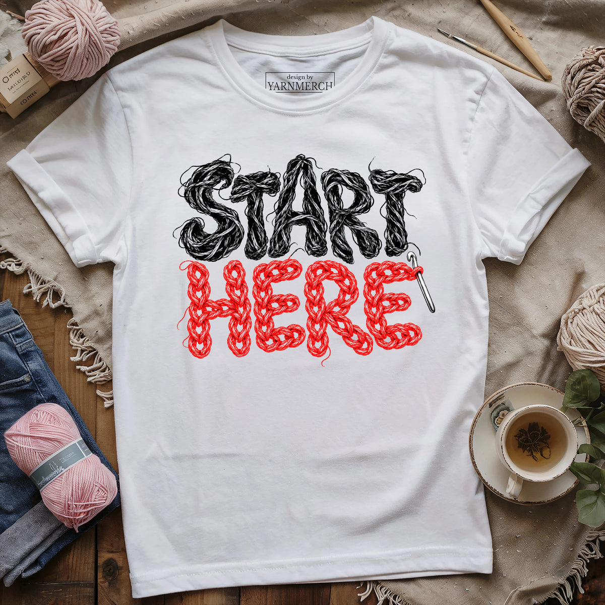 Start Here T-shirt