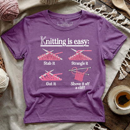 Knitting Is Easy T-shirt