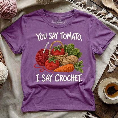 You Say Tomato, I Say Crochet T-shirt
