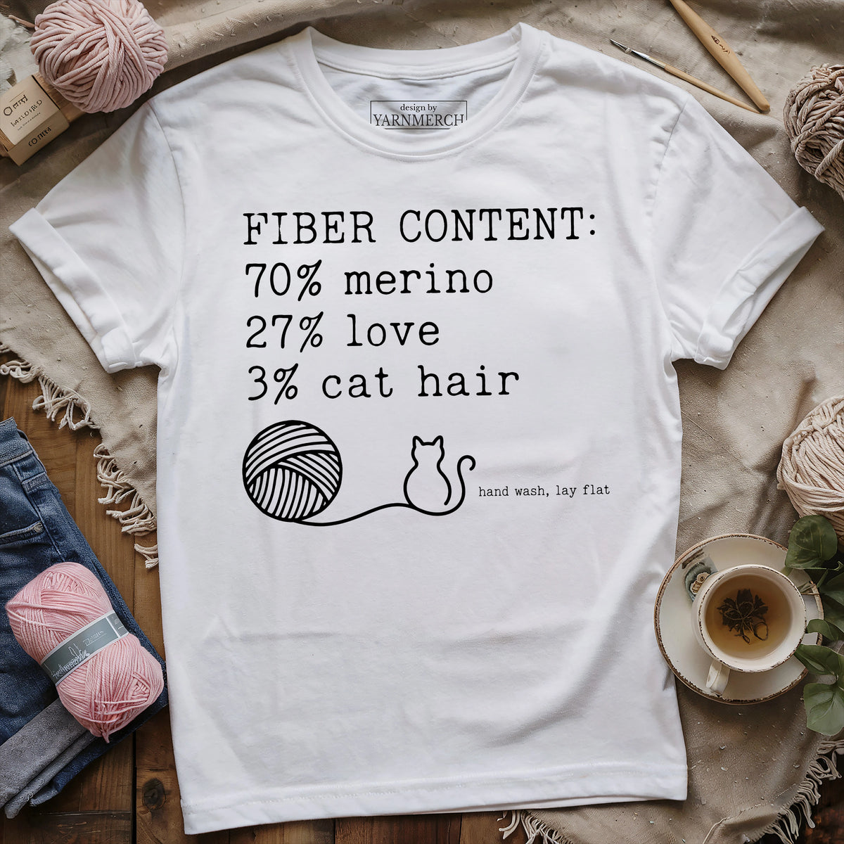 Fiber Content T-shirt