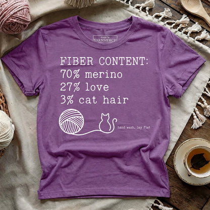 Fiber Content T-shirt