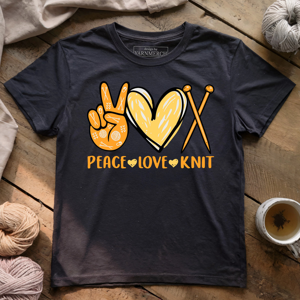 Peace, Love, Knit T-shirt