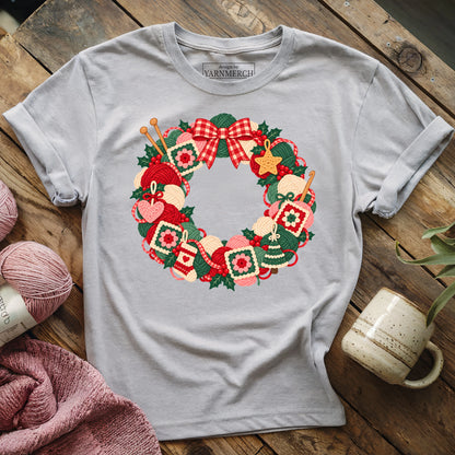 Yarn Wreath T-shirt
