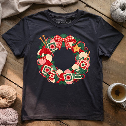 Yarn Wreath T-shirt