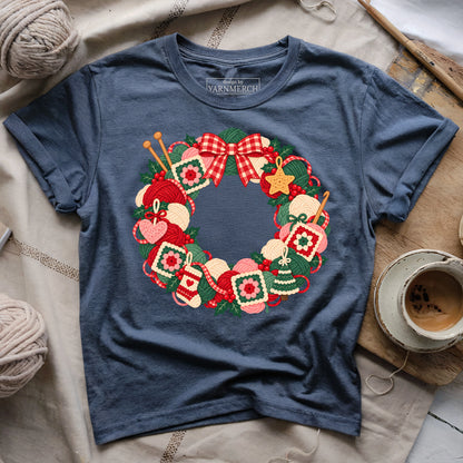 Yarn Wreath T-shirt