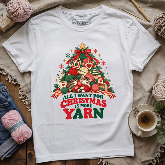 Yarn for Christmas T-shirt