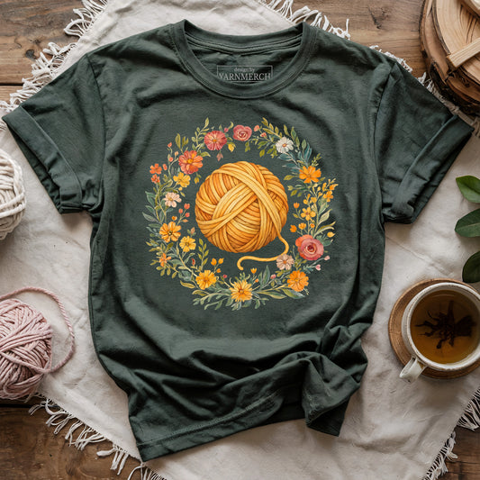 Yarn in Bloom T-shirt