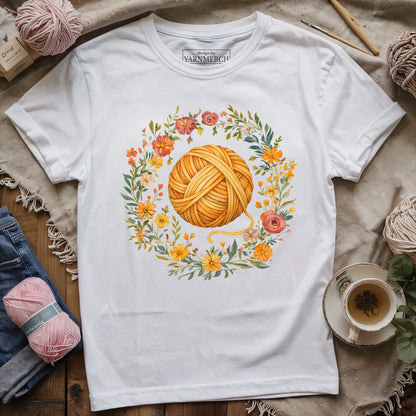 Yarn in Bloom T-shirt