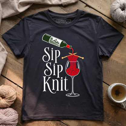Sip Sip Knit T-shirt