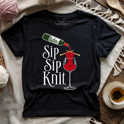 Sip Sip Knit T-shirt
