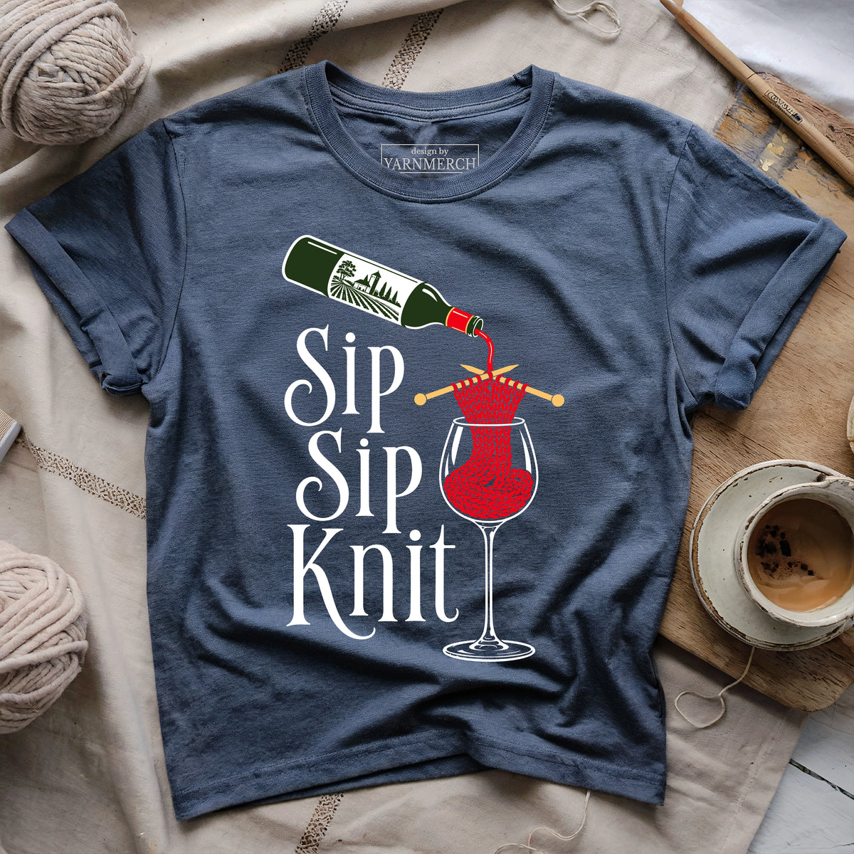 Sip Sip Knit T-shirt