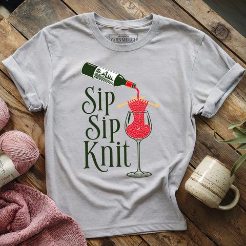 Sip Sip Knit T-shirt