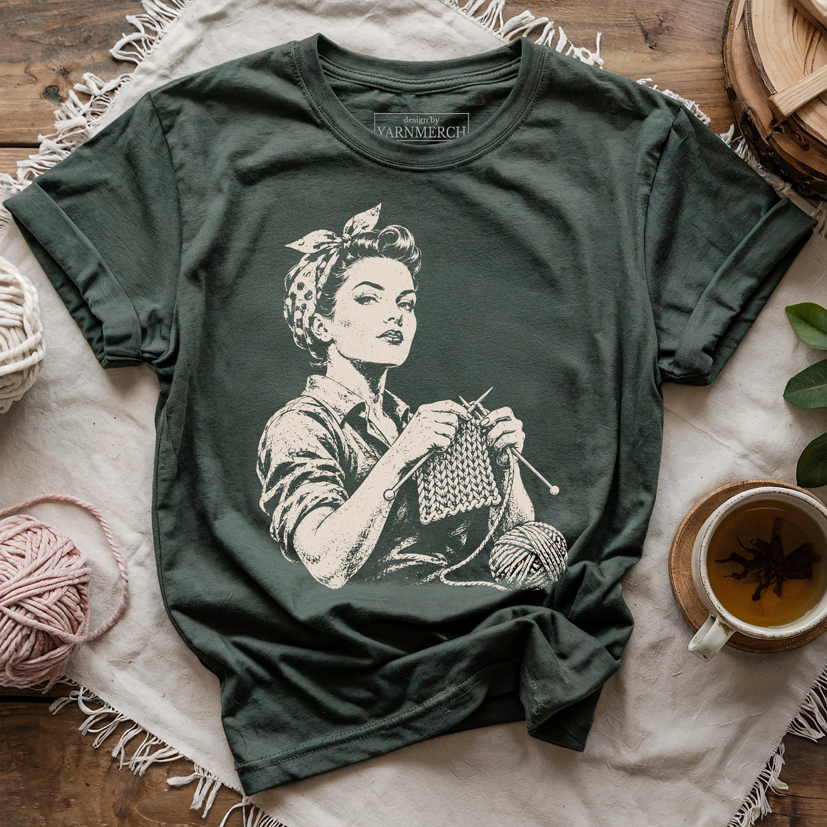 Rosie the Knitter T-shirt