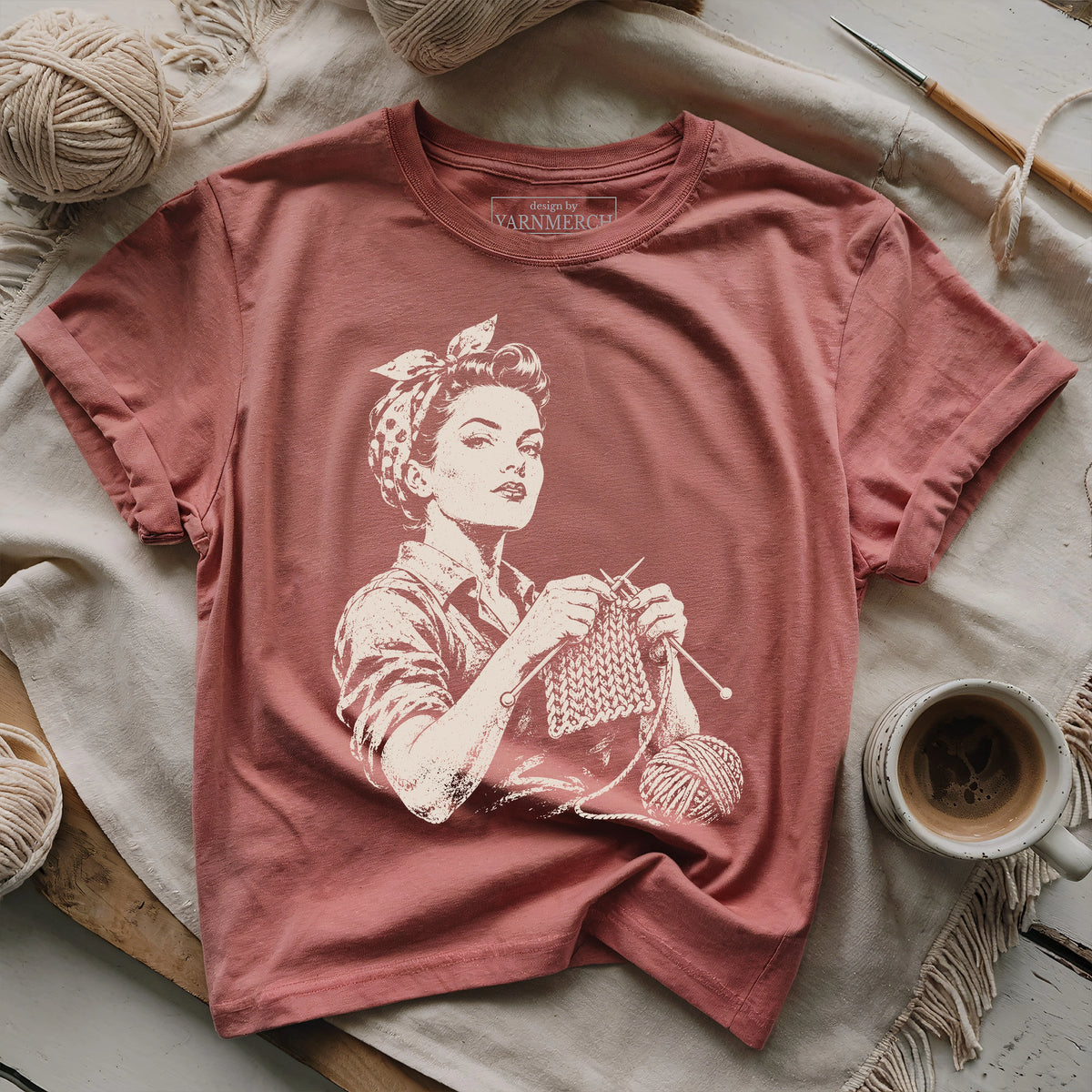 Rosie the Knitter T-shirt