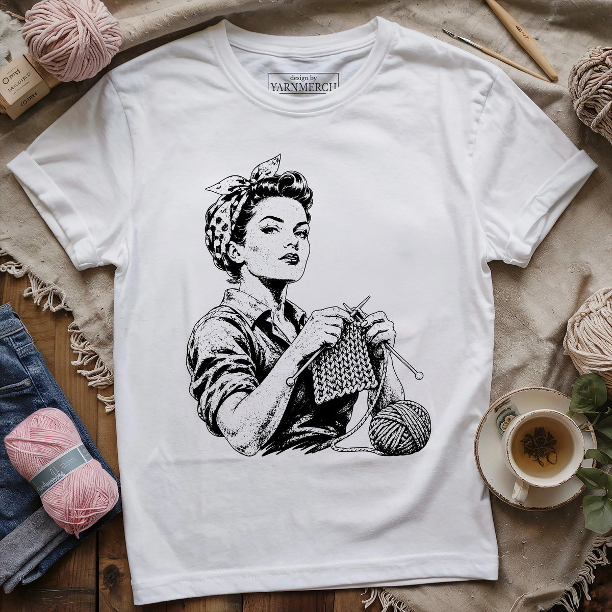 Rosie the Knitter T-shirt