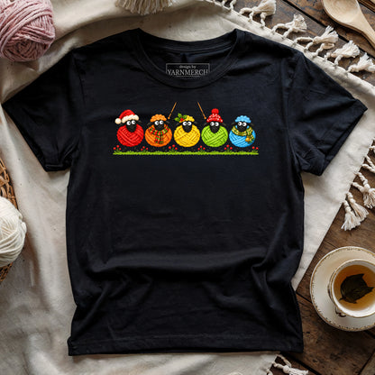 Christmas Woolly Sheeps T-shirt