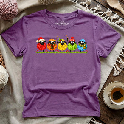 Christmas Woolly Sheeps T-shirt