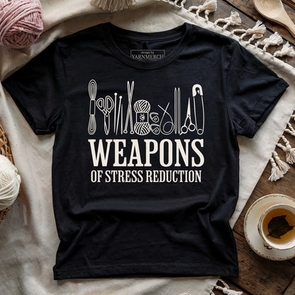 Knitter's Weapons T-shirt
