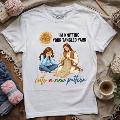 Jesus Knits the Tangles T-shirt