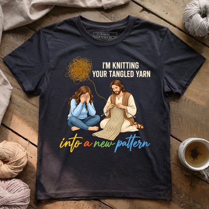 Jesus Knits the Tangles T-shirt