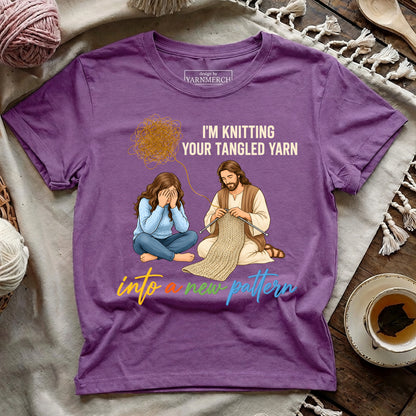 Jesus Knits the Tangles T-shirt