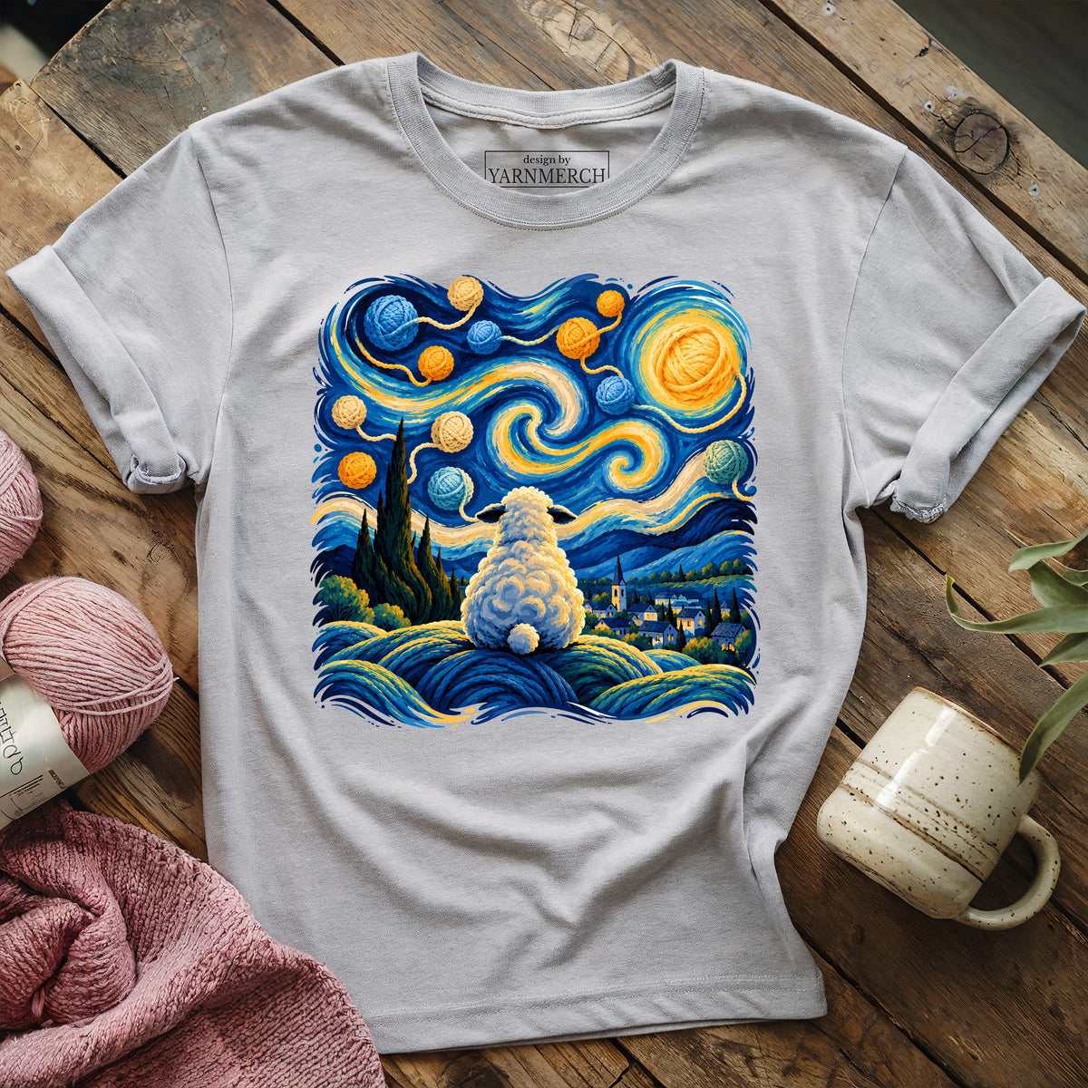 Yarny Night Sheep T-shirt