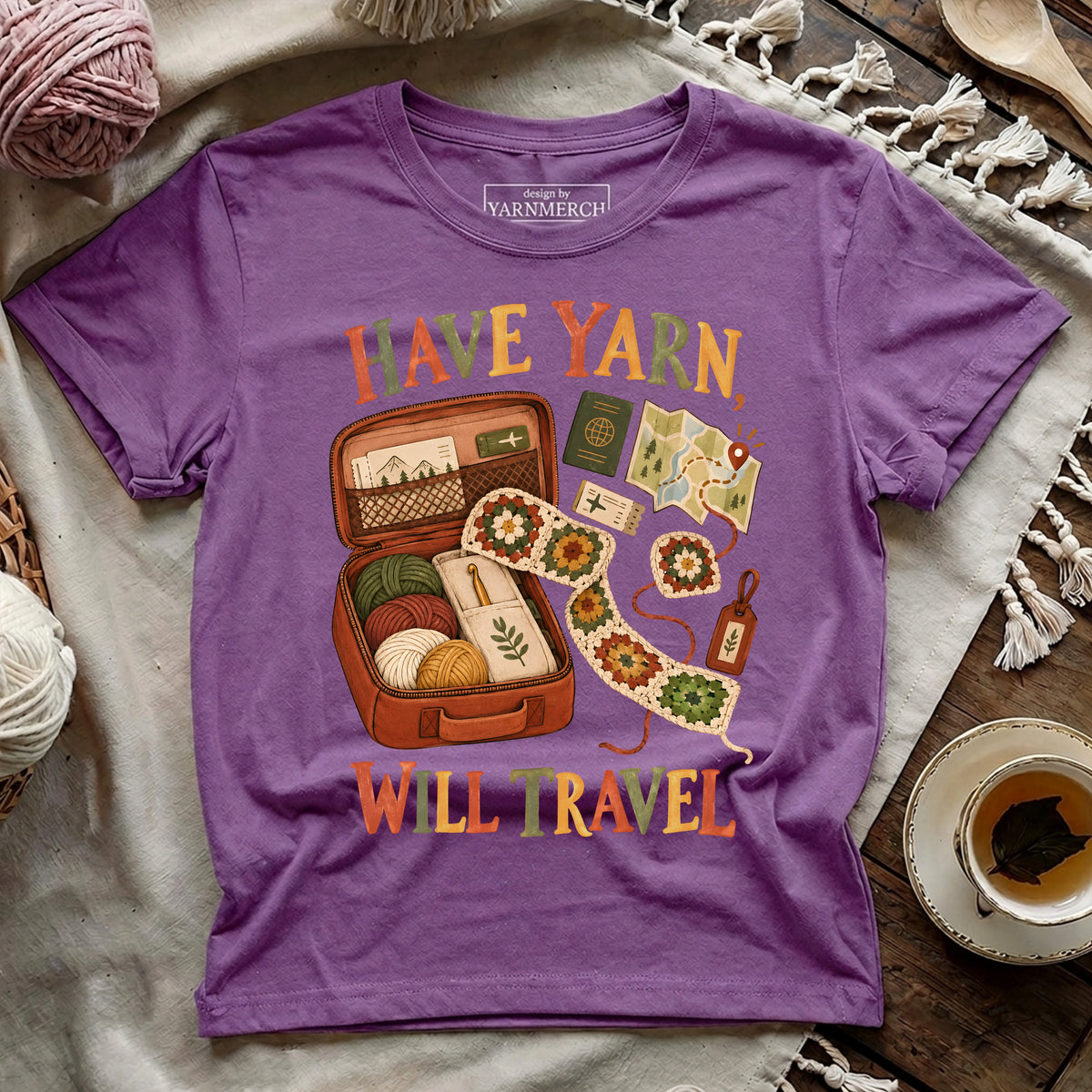 Have Yarn, Will Travel T-shirt