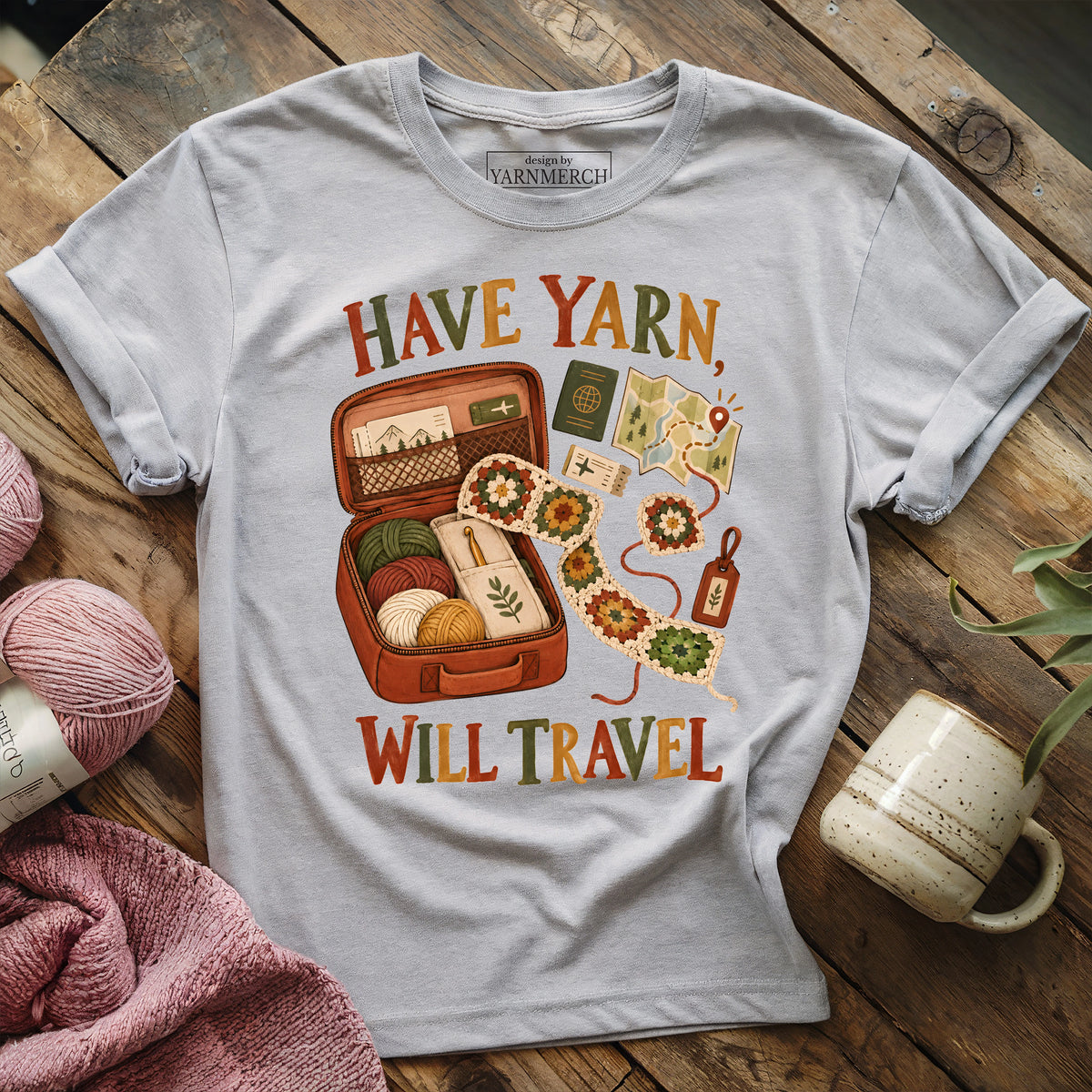 Have Yarn, Will Travel T-shirt