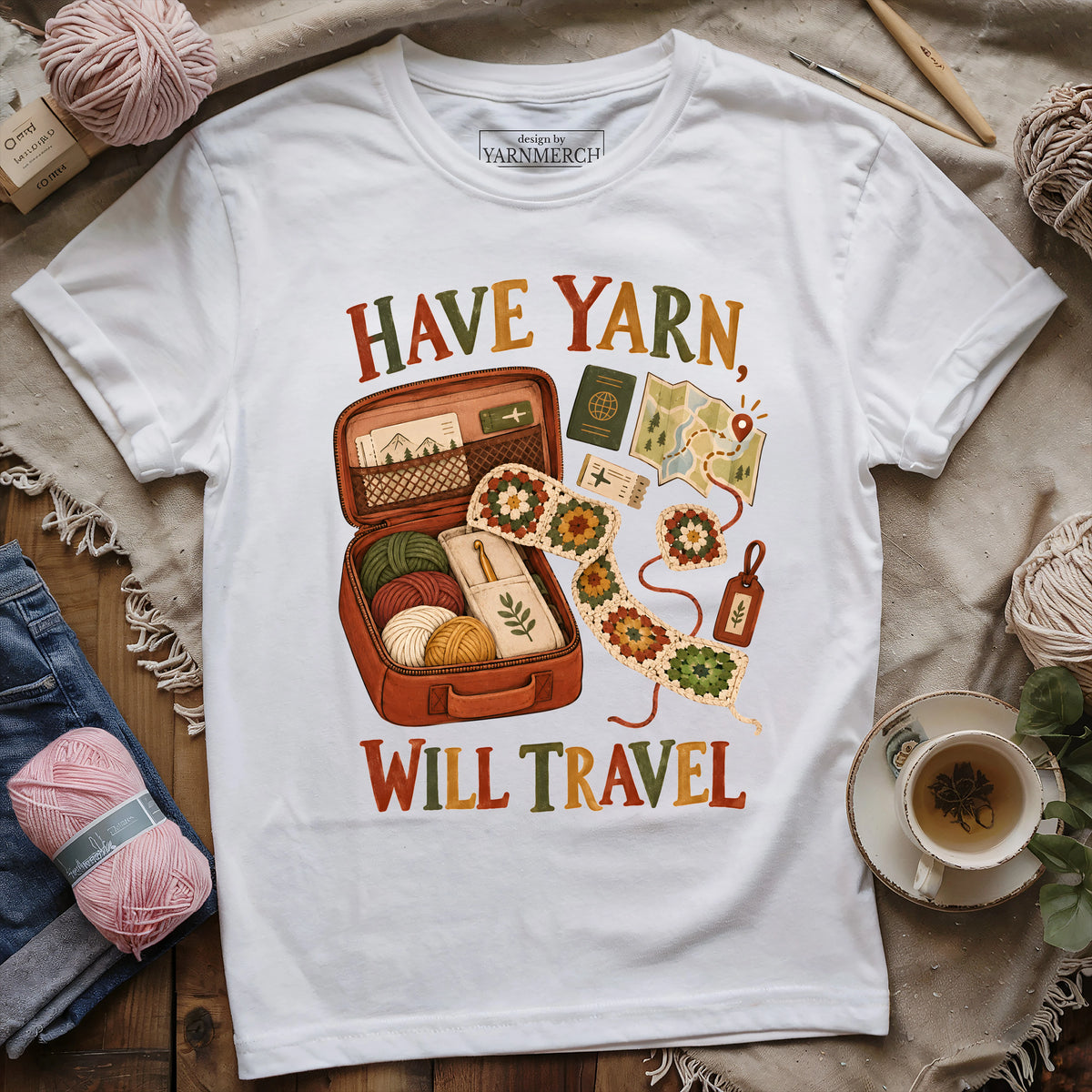Have Yarn, Will Travel T-shirt