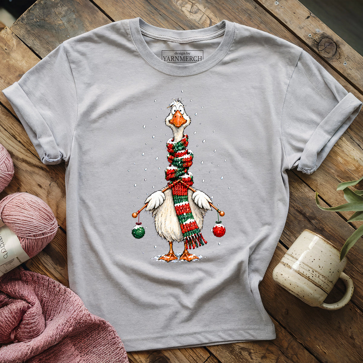 Knitting Goose T-shirt