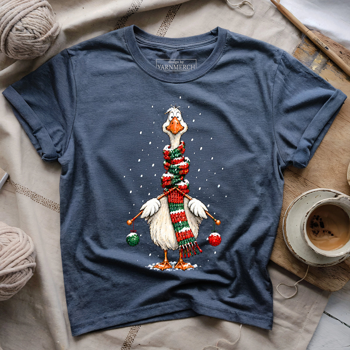 Knitting Goose T-shirt