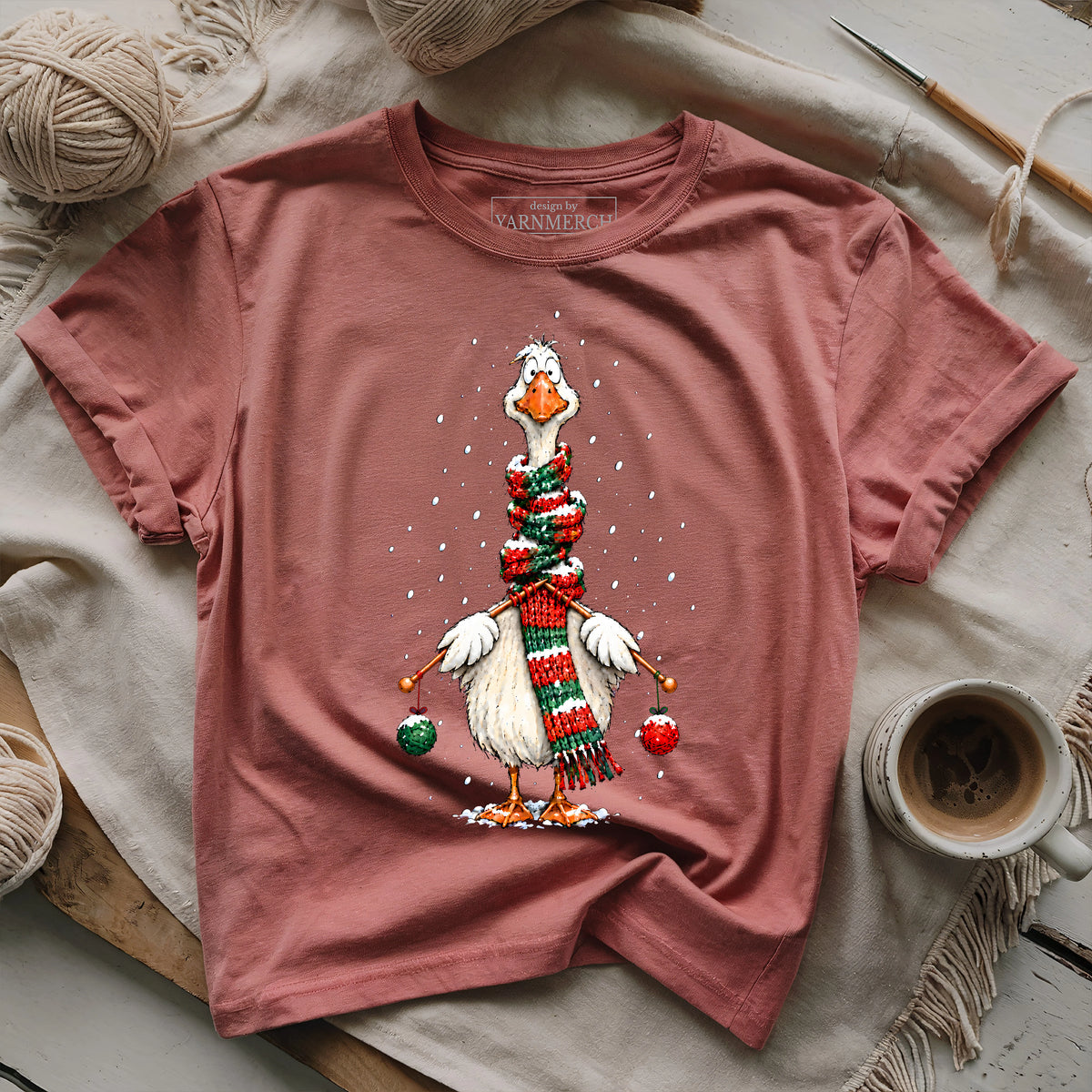 Knitting Goose T-shirt