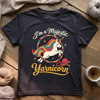 I’M A MAJESTIC YARNICORN T-shirt