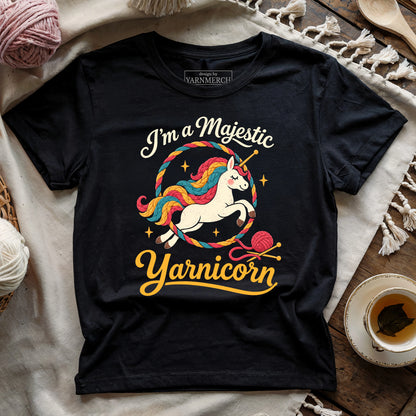 I’M A MAJESTIC YARNICORN T-shirt