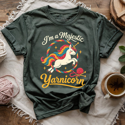 I’M A MAJESTIC YARNICORN T-shirt