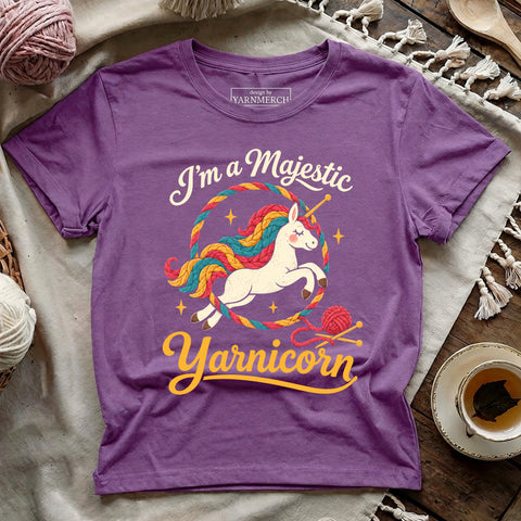 I’M A MAJESTIC YARNICORN T-shirt