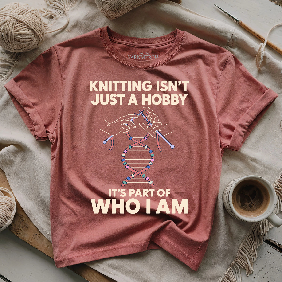 Knitting Is in My DNA T-shirt