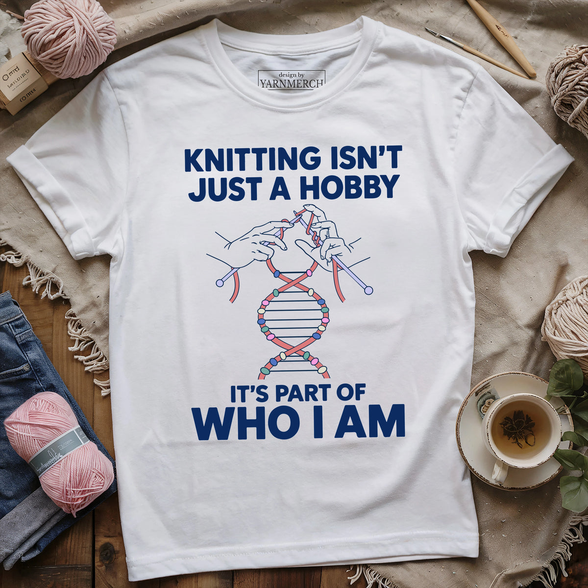 Knitting Is in My DNA T-shirt