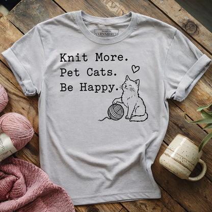 Knit & Pet Cats T-shirt
