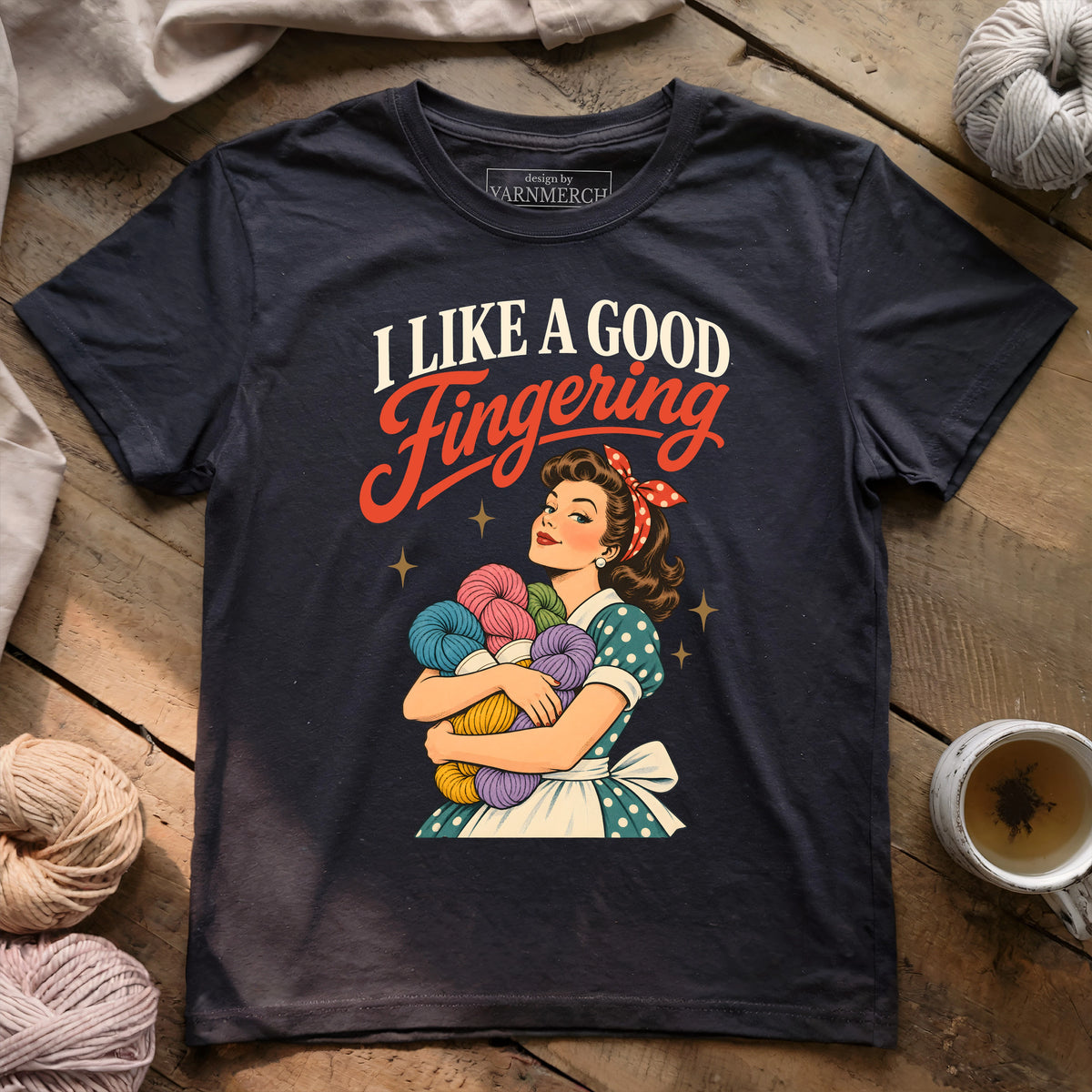 Fingering Yarn Lover T-shirt