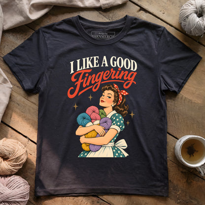 Fingering Yarn Lover T-shirt