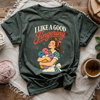 Fingering Yarn Lover T-shirt