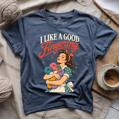 Fingering Yarn Lover T-shirt