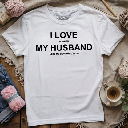 I Love My Husband T-shirt