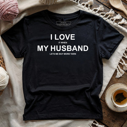I Love My Husband T-shirt