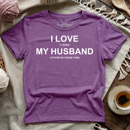 I Love My Husband T-shirt