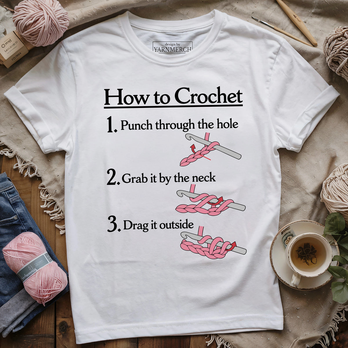 How to Crochet T-shirt